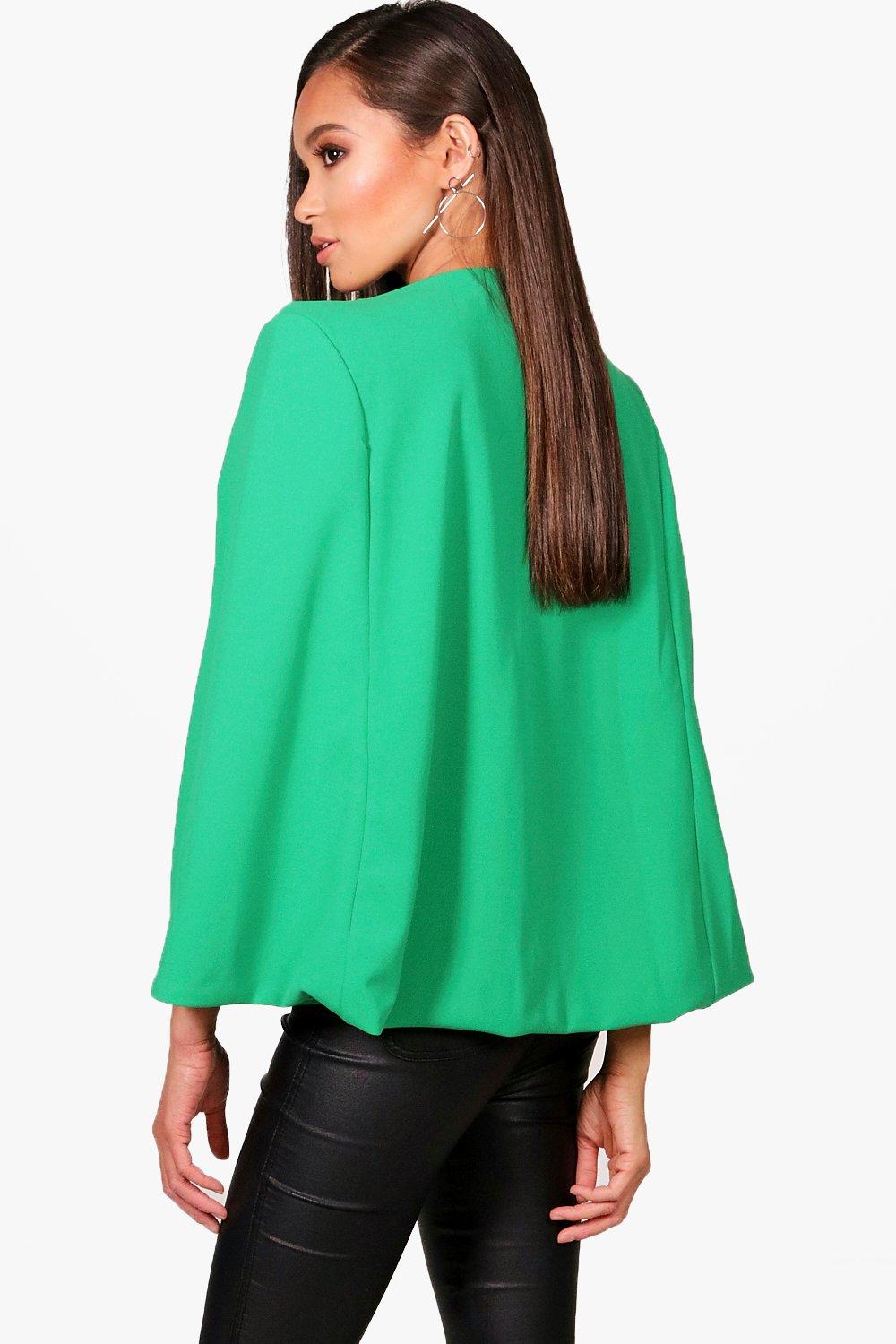 Green hotsell cape blazer